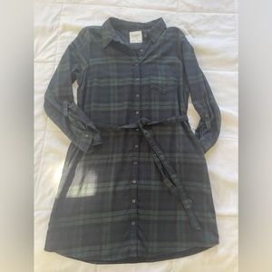 Abercrombie & Fitch flannel dress